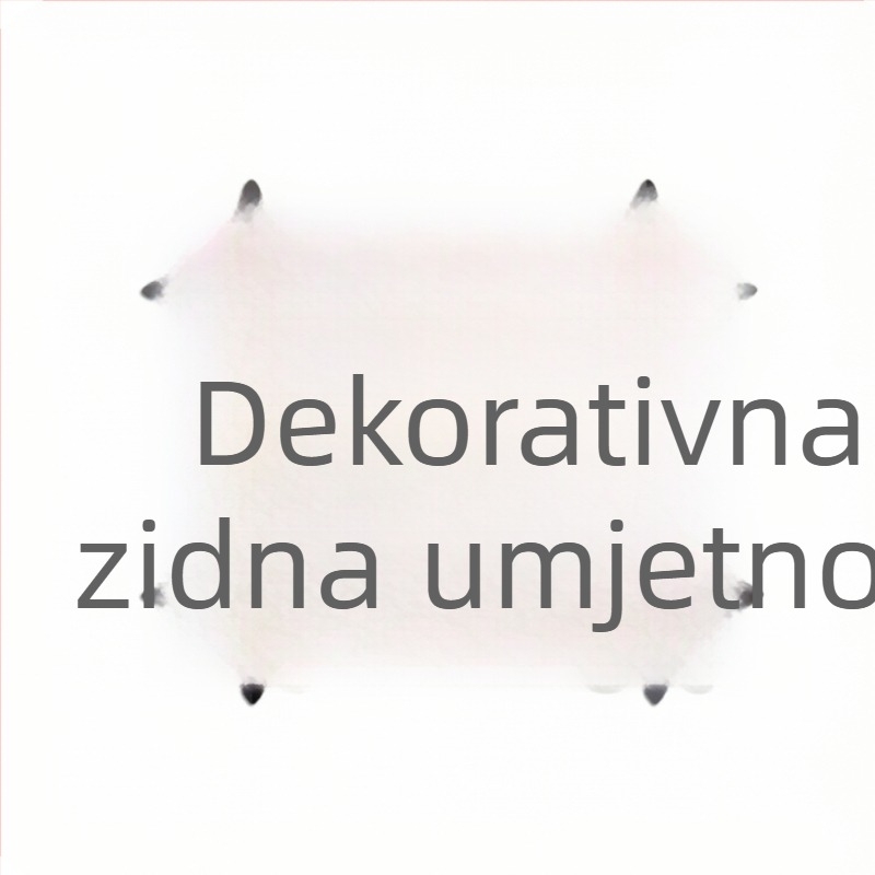 Akrilni ogledni zidni naljepnica, set od 4 komada za dnevni boravak, spavaću sobu, kuhinju i kupaonicu — samoljepljivi dekor s motivom biljaka, moderni minimalistički stil