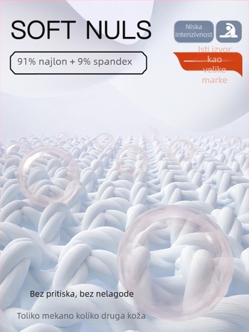 Sportska grudnjica s umetkom i krstnim leđima; glavni materijal: najlon 91%, podstava od spandeksa 9%; košarica 3/4, tanke oblikovane košarice; fiksne dvostruke naramenice.