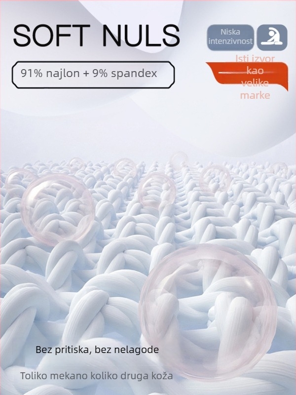 Sportska grudnjica s umetkom i krstnim leđima; glavni materijal: najlon 91%, podstava od spandeksa 9%; košarica 3/4, tanke oblikovane košarice; fiksne dvostruke naramenice.