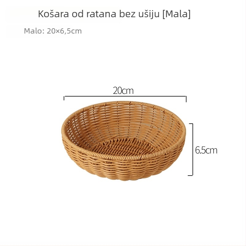 Plastični koš za voće Fujida; novi kineski stil; lagani luksuz i retro; lansirano u proljeće 2014.