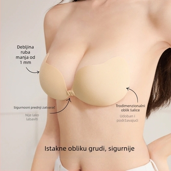 Najlon bezšivni patch za grudi u obliku manga – za skupljanje, podizanje, prozračan, nevidljiv