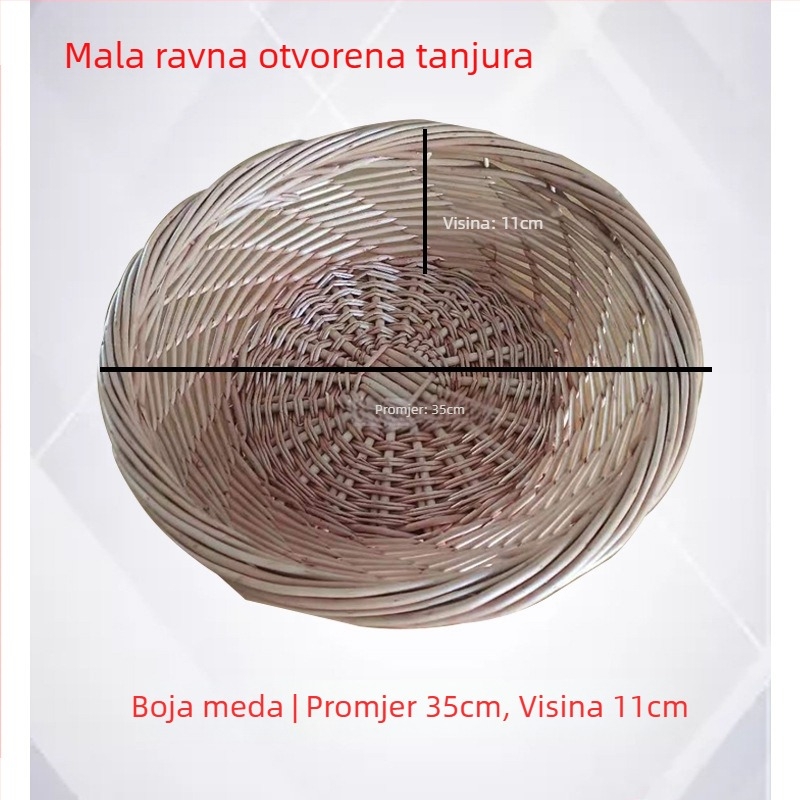 Koš za pohranu od vrbovih pruća i slame, model 001, moderni minimalistički stil, Liu yijiaju