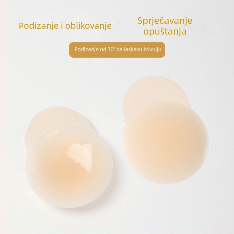 Beetle silikonasti flaster za grudi za velike grudi — nevidljiv, protiv opuštanja, podizanje grudi