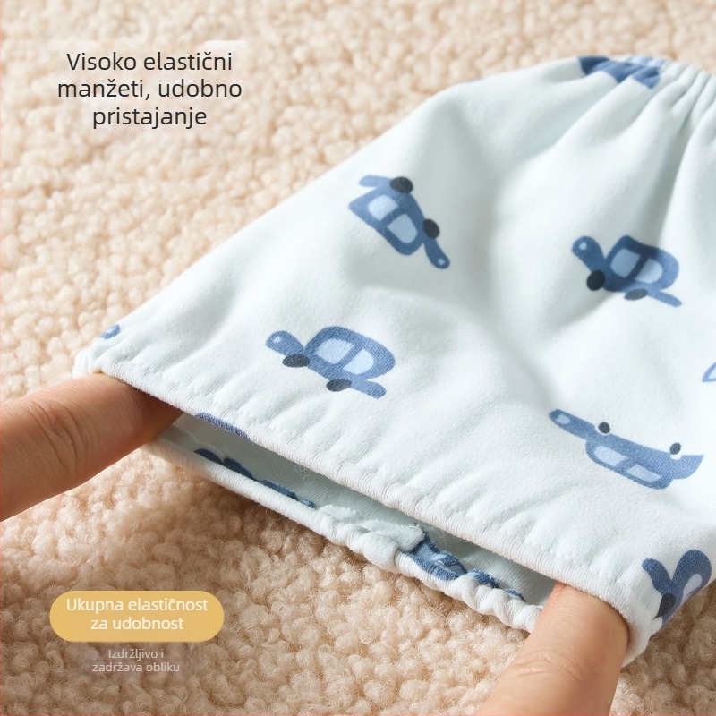 Dječje zaštitne rukave - protiv prljavštine, unisex, karikatura uzorak, za dob 0–3 godine, Zima 2025