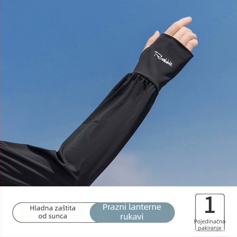 Rukavi za zaštitu od sunca od ledenog svile, unisex, ljeto 2025, Proizvod br. 01