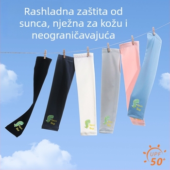 Dječji rukavi za zaštitu od sunca od ledene svile, tanki i prozračni za ljeto