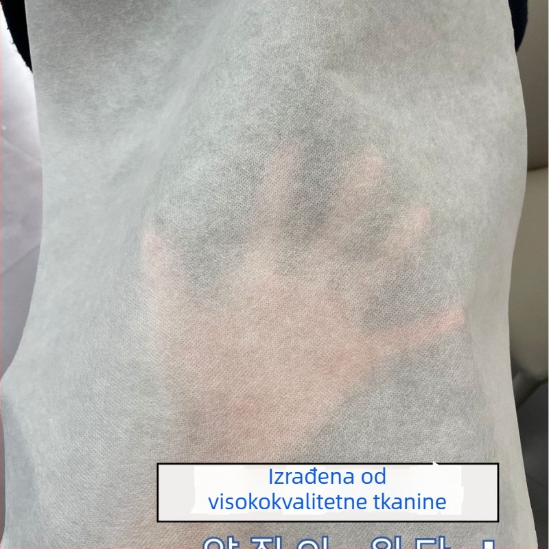 Jednokratna pregača od netkane tkanine, bez rukava, otporna na masnoće, za catering i kućnu upotrebu, moderan minimalistički dizajn