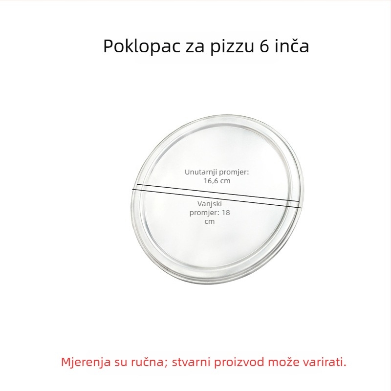 Tava za pizzu, okrugla, aluminijska legura, za pečenje, duboke i plitke verzije