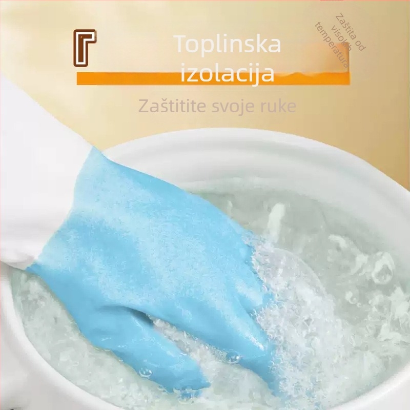 PVC rukavice za kuhinju, kvalitete hrane, vodonepropusne, otporne na opekotine, otporne na visoke temperature