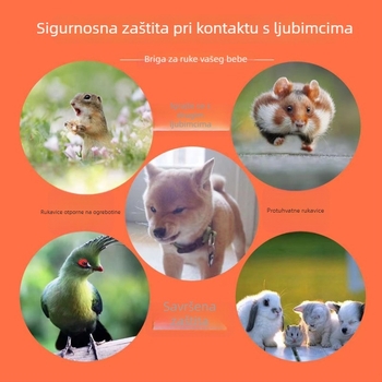 Dječje radne rukavice od lateksa sa najlonskim podstavom – UV zaštita, vodootpornost, protuklizne, otporne na rezanje, otporne na probijanje za vrtlarstvo