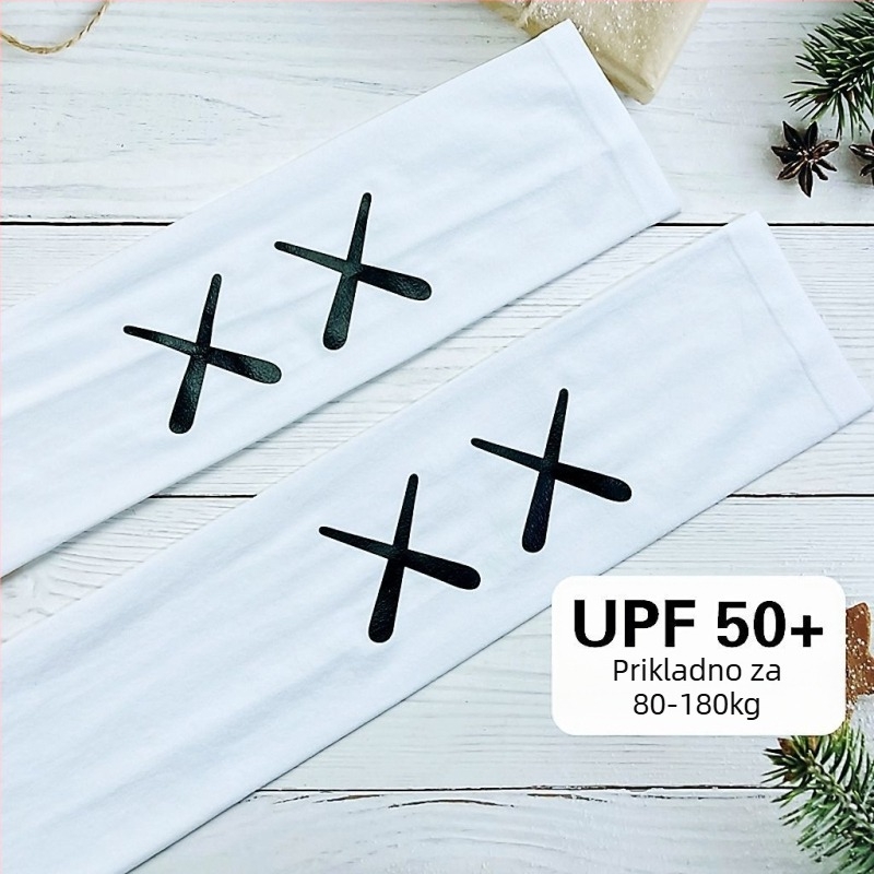 Mansete od ledenog svile za zaštitu od sunca, prozračne, UV zaštita, unisex