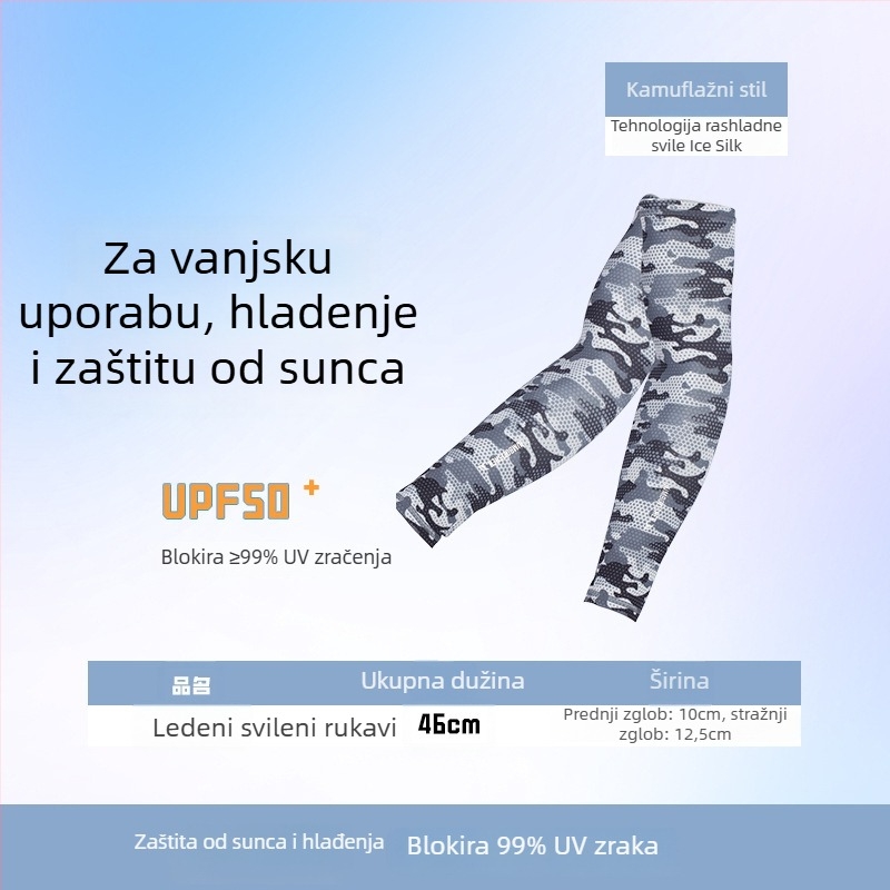 Vanjske narukvice za ruke – unisex, najlon, prugasti uzorak, zaštita od sunca, ribolov, planinarenje, kampiranje i vožnja