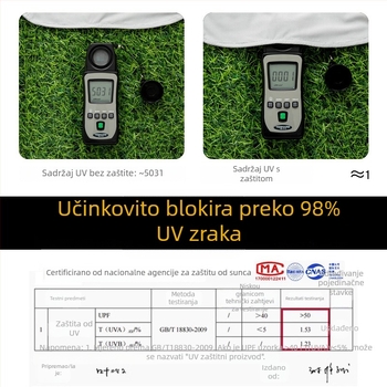 UV zaštitni rukav za nadlakticu, 100% najlon, slobodan kroj, ljeto 2024, Smoke