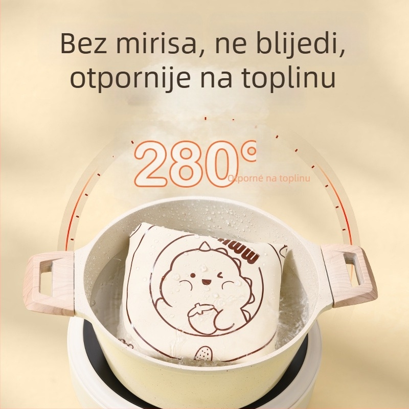 Silikonska podloga za mijesanje, debela, prehrambene kvalitete, neprijanjajuća, prilagodljiva