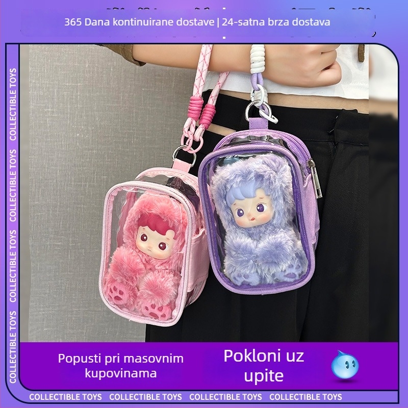 Plišani lutak s zaštitnim poklopcem, motiv žvakaćeg medvjedića, PVC materijal, model Bg0014, moderni minimalistički stil