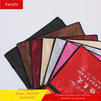 Pokrov za odjeću od perlatne imitacije kože s besplatnim otiskom logotipa — Fanze
