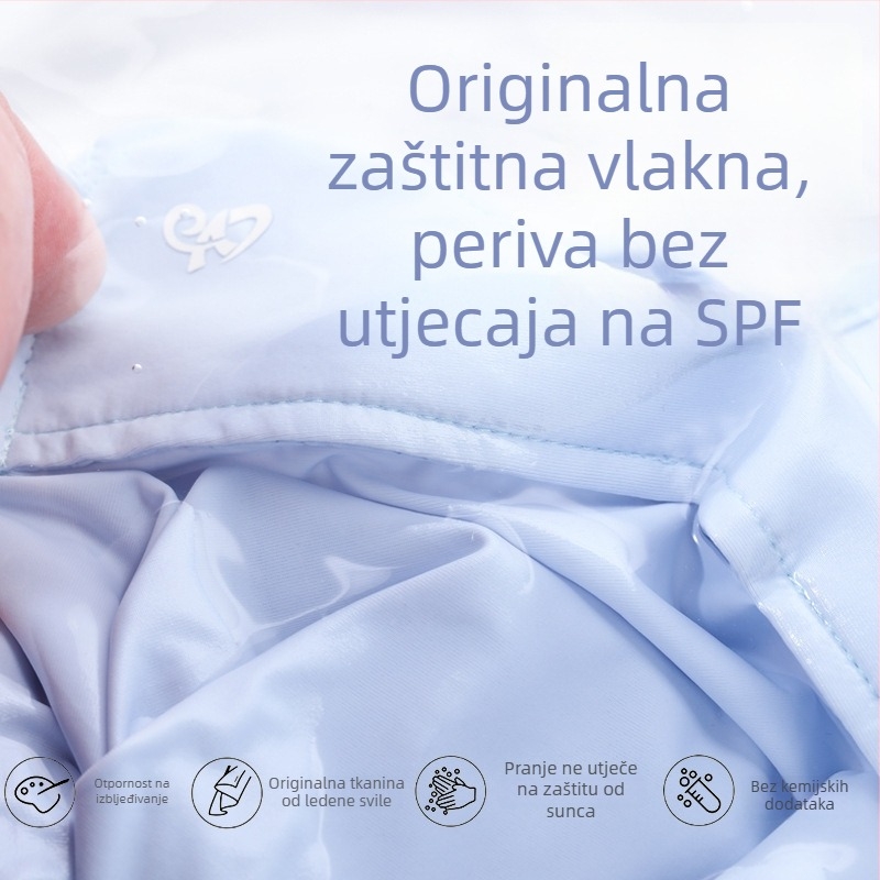Najlonska maska za lice i vrat s UV zaštitom, prozračna, brzo sušenje, ultra lagana, otporna na prašinu
