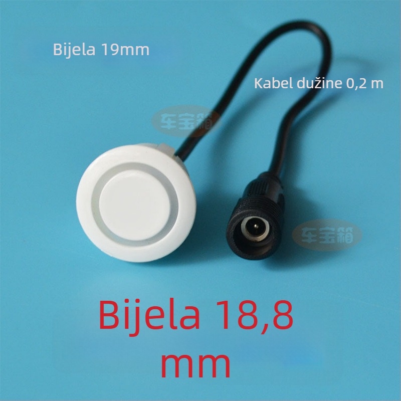 Sonda radarskog sustava za auto s kružnim navojom sučeljem — 2 sonde, napajanje 12V, radna temperatura 20–70°C