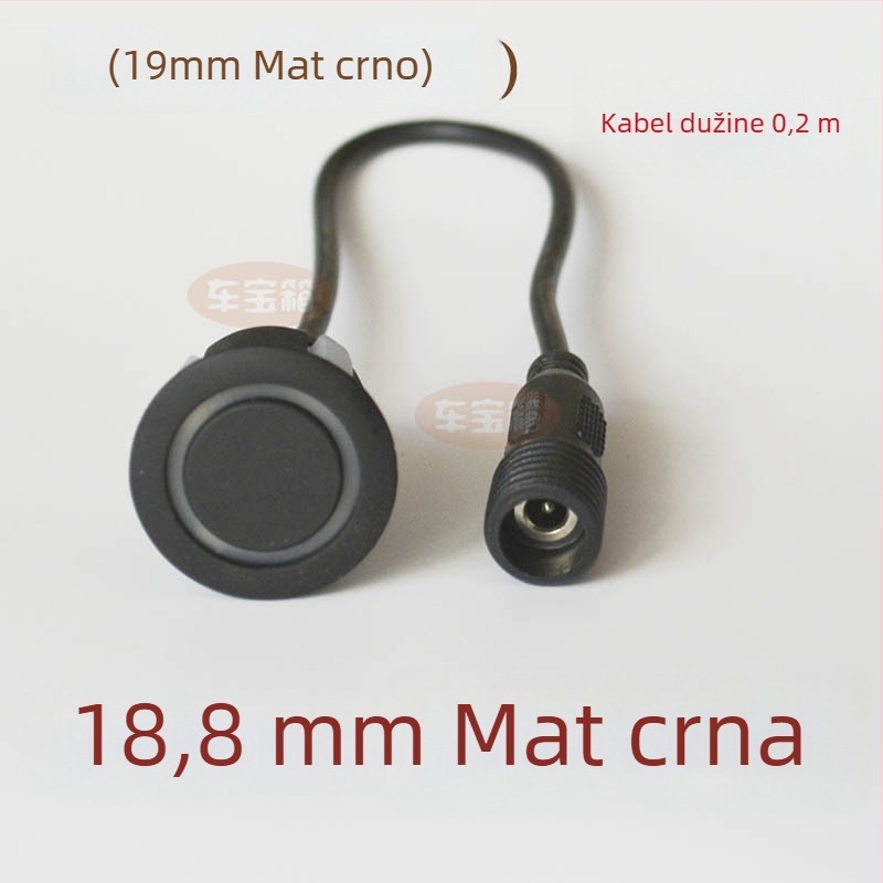 Sonda radarskog sustava za auto s kružnim navojom sučeljem — 2 sonde, napajanje 12V, radna temperatura 20–70°C