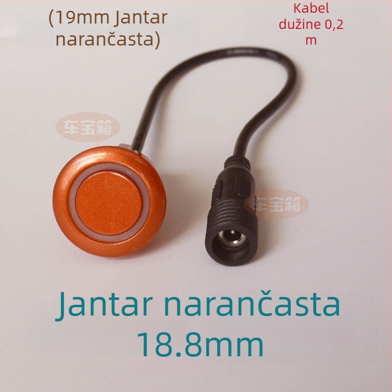 Sonda radarskog sustava za auto s kružnim navojom sučeljem — 2 sonde, napajanje 12V, radna temperatura 20–70°C