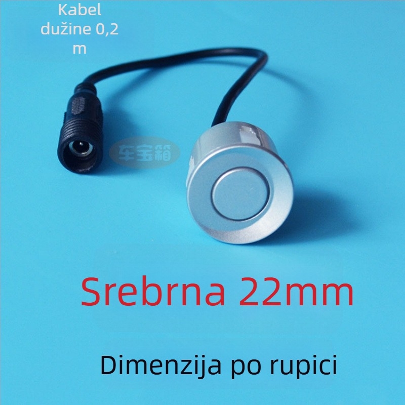 Sonda radarskog sustava za auto s kružnim navojom sučeljem — 2 sonde, napajanje 12V, radna temperatura 20–70°C
