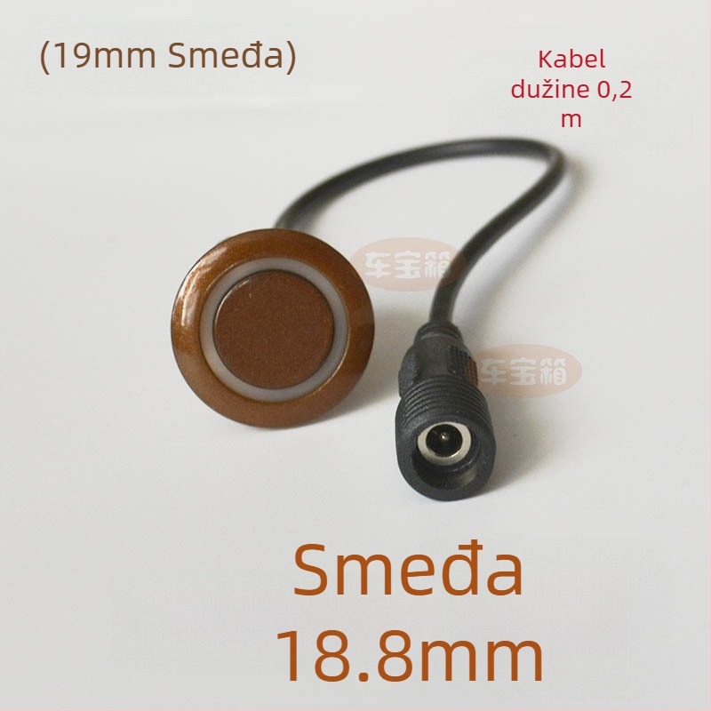 Sonda radarskog sustava za auto s kružnim navojom sučeljem — 2 sonde, napajanje 12V, radna temperatura 20–70°C