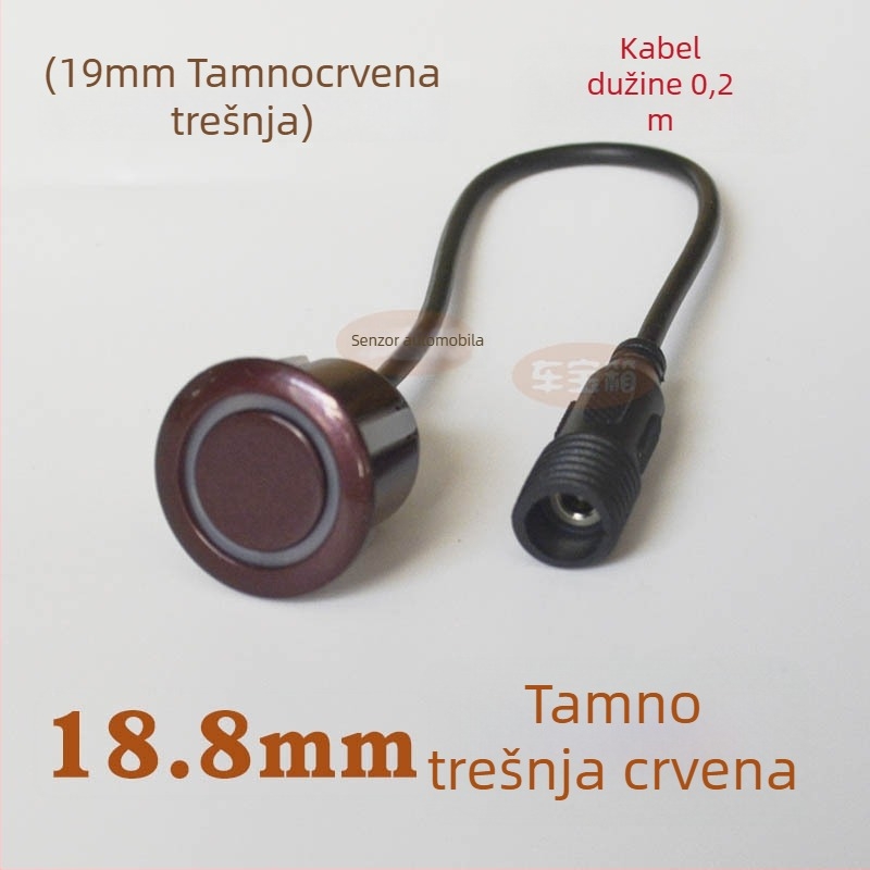 Sonda radarskog sustava za auto s kružnim navojom sučeljem — 2 sonde, napajanje 12V, radna temperatura 20–70°C