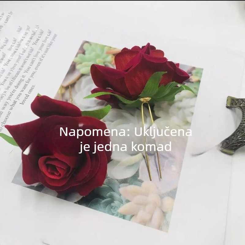 Dodatak za glavu od metala s cvjetnim oblikom, ručno izrađeno, etnički stil, pogodno za vjenčanje