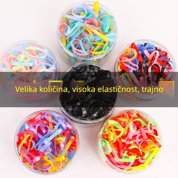 Elastična gumica za kosu za žene, široka i debela, minimalistički stil (TPR; Yiwu; jesen 2021)