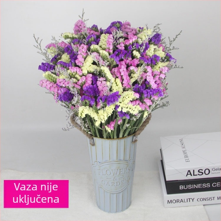 Sušeni buket svilenih cvjetova za dnevni boravak (Materijal: svila; Vrsta: Narcis; Marka: Source Factory)