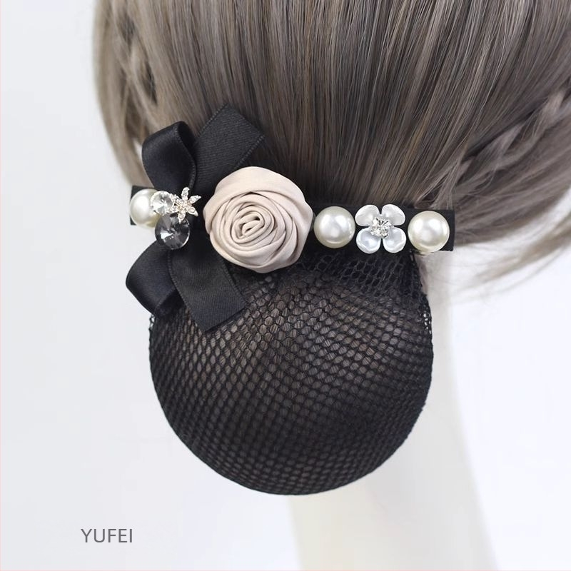 Mreža za kosu za žene, vintage stil od tkanine, jedinstvena marka, ljeto 2021