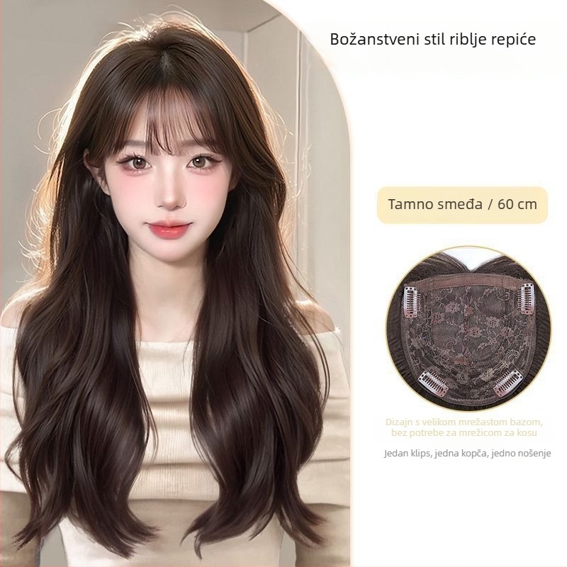 Dio paruke za volumen, žica visoke temperature, potpuno ručno tkan, model 2748