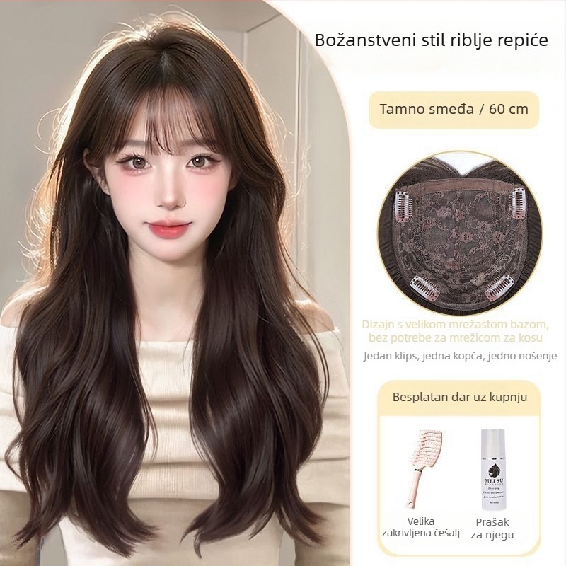 Dio paruke za volumen, žica visoke temperature, potpuno ručno tkan, model 2748