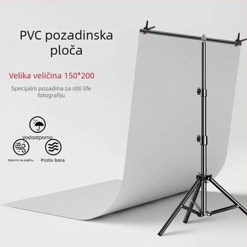 PVC pozadina ploča s mat završnom površinom, vodootporna za fotografiranje proizvoda, uz T-nosač
