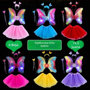 Krila anđela – rekvizit za scenu, ručna izrada, platno, marka Man Xiang