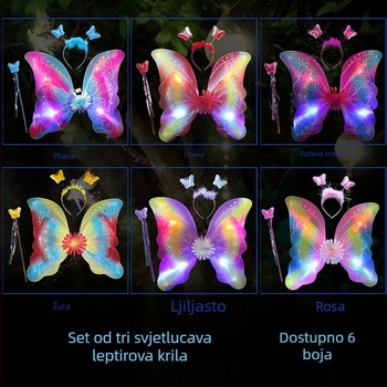 Krila anđela – rekvizit za scenu, ručna izrada, platno, marka Man Xiang