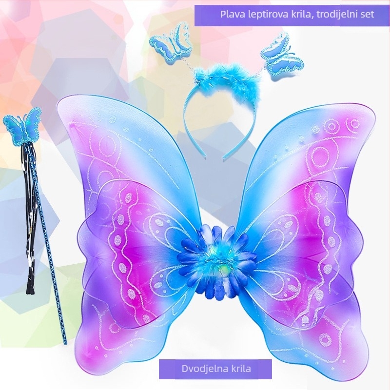 Krila anđela – rekvizit za scenu, ručna izrada, platno, marka Man Xiang