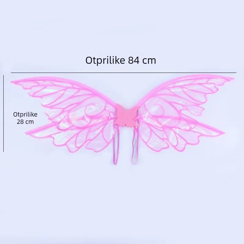 Angel Wings rekvizita, organza, polu‑ručna izrada, cosplay i šminka rekvizita