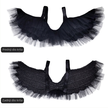 Anđeoska krila za cosplay — tkanina, šivanje, rekvizita za kostim