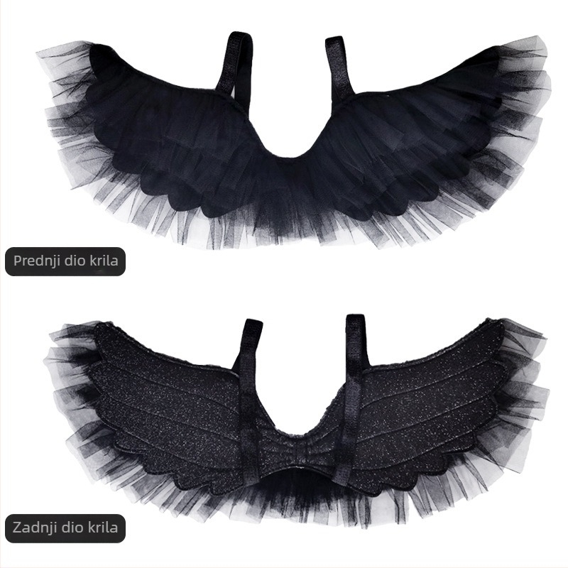 Anđeoska krila za cosplay — tkanina, šivanje, rekvizita za kostim