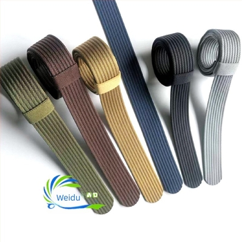 Tank uzorak kanvas taktički pojas za vojnu obuku, bez kopče; Najlon materijal; Duljina: 120 cm; Debljina: 2,5 mm; Stil: vojna industrija; Primjena: vojna operativna obuka, outdoor sportovi