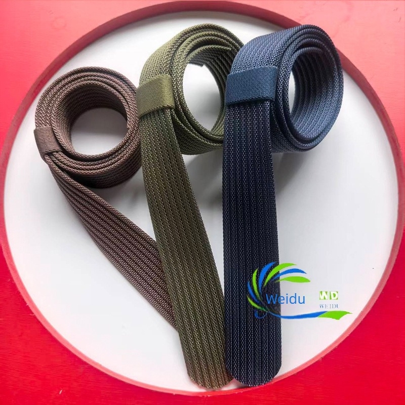 Tank uzorak kanvas taktički pojas za vojnu obuku, bez kopče; Najlon materijal; Duljina: 120 cm; Debljina: 2,5 mm; Stil: vojna industrija; Primjena: vojna operativna obuka, outdoor sportovi