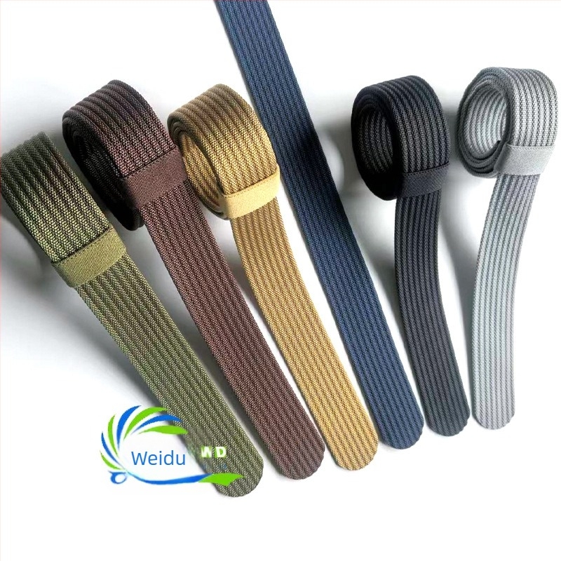 Tank uzorak kanvas taktički pojas za vojnu obuku, bez kopče; Najlon materijal; Duljina: 120 cm; Debljina: 2,5 mm; Stil: vojna industrija; Primjena: vojna operativna obuka, outdoor sportovi