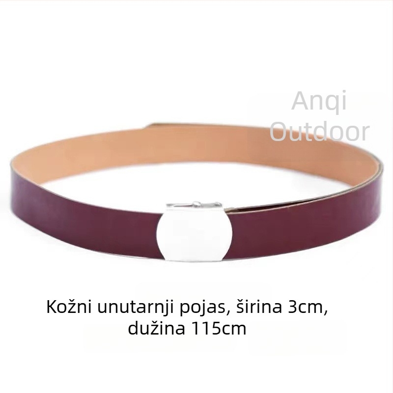 Taktički pojas za vježbanje, platneni materijal, plastična kopča, zatvaranje kopčom, jednostrani dizajn
