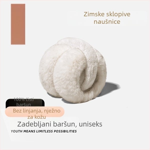 Sklopive tople zaštitne navlake za uši, unisex, zimska toplina