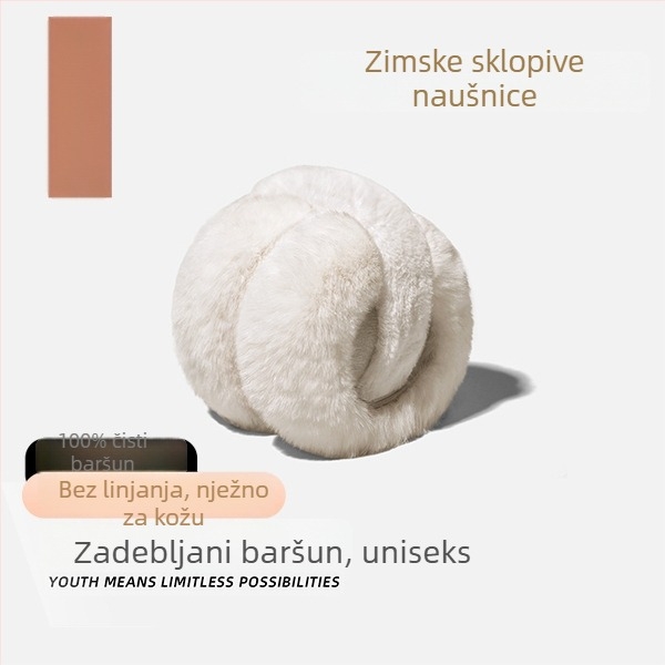 Sklopive tople zaštitne navlake za uši, unisex, zimska toplina