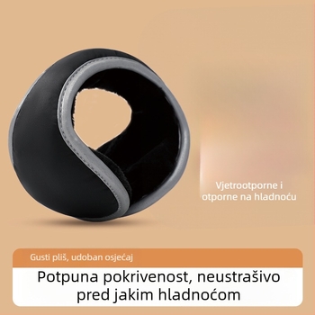 Zimske zaštitne ušne maske, debeli, sklopivi, lagani za nošenje