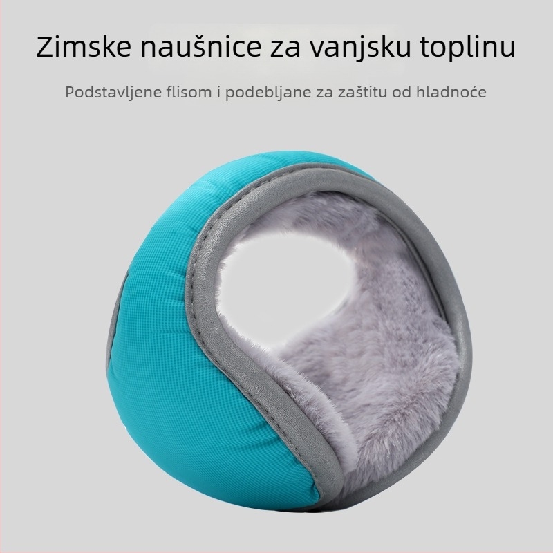 Zimske zaštitne ušne maske, debeli, sklopivi, lagani za nošenje