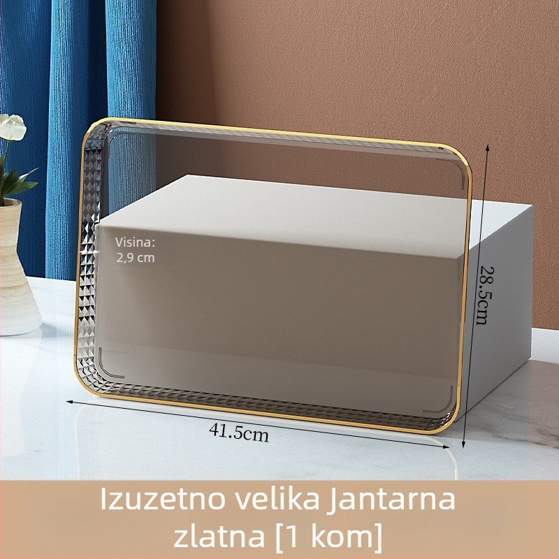 2025 nova pravokutna taca za čaj – lagani luksuz za dom, salon ljepote i dnevni boravak