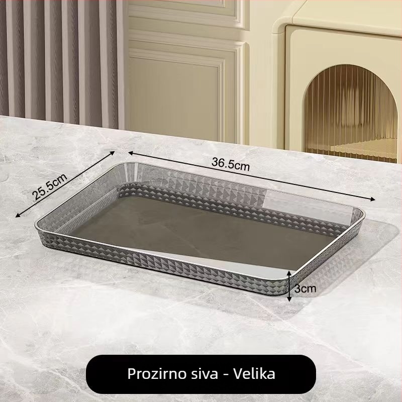 2025 nova pravokutna taca za čaj – lagani luksuz za dom, salon ljepote i dnevni boravak